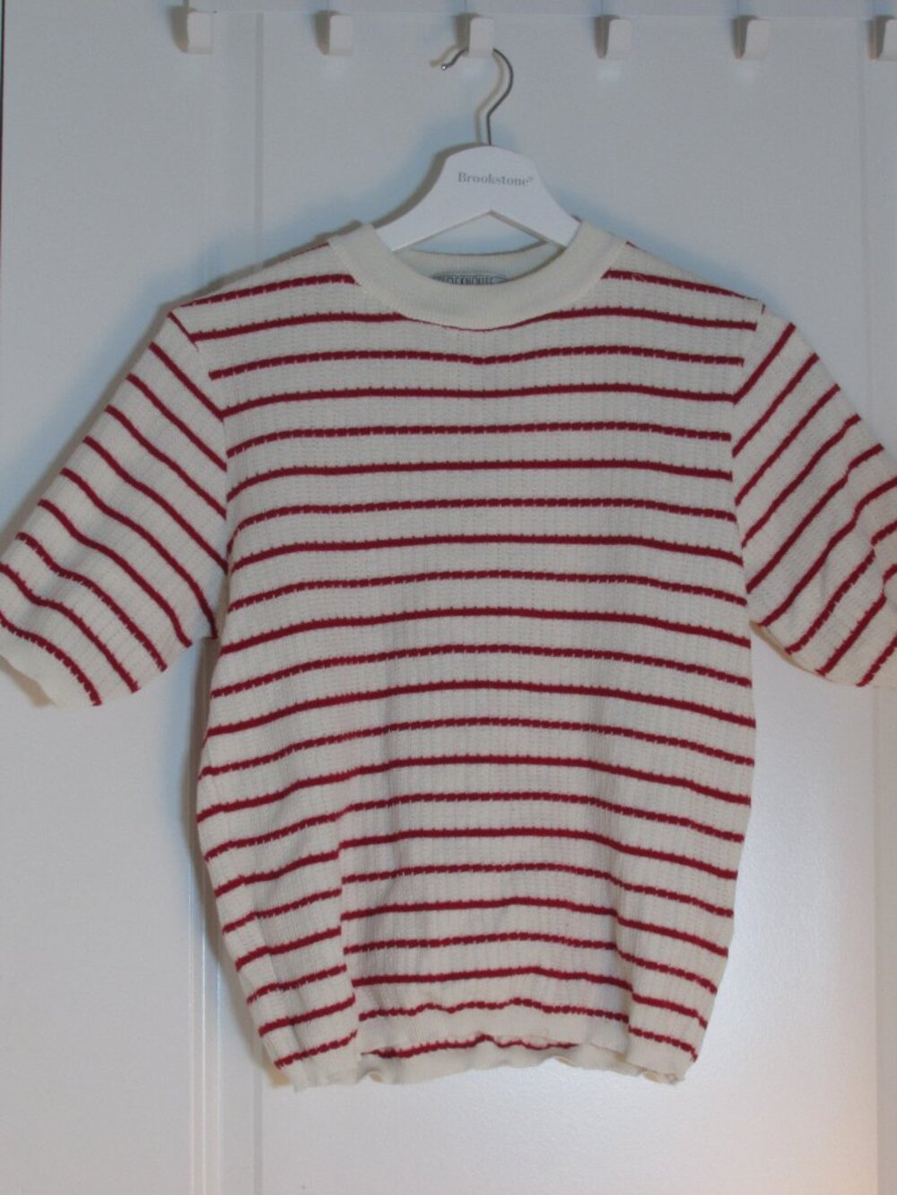 Red and White Striped Shirt